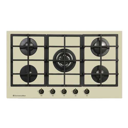Встраиваемая варочная панель газовая Electronicsdeluxe GG51130245F TC-005 Beige в Телемакс