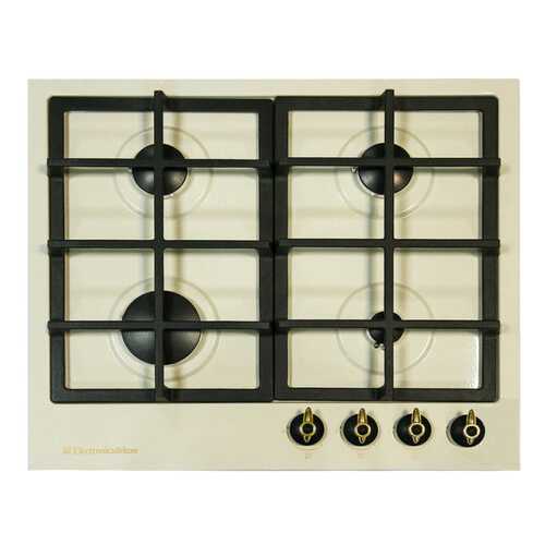Встраиваемая варочная панель газовая Electronicsdeluxe TG4 750231F-022 Beige в Телемакс