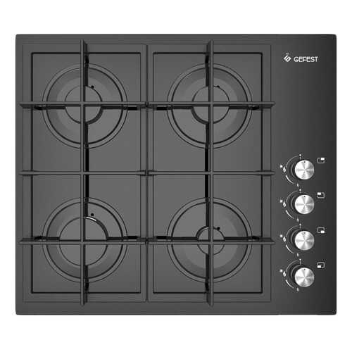 Встраиваемая варочная панель газовая GEFEST СГ СВН 2230 К3 Black в Телемакс
