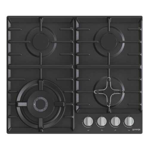Встраиваемая варочная панель газовая Gorenje GW641MB Black в Телемакс