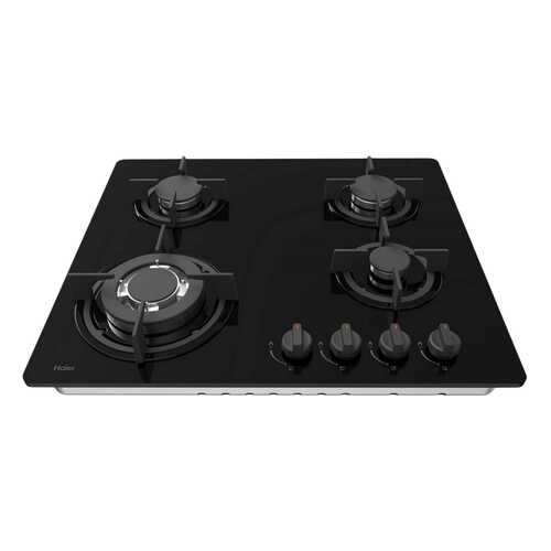 Встраиваемая варочная панель газовая Haier HHX-G 64 CWB1 Black в Телемакс