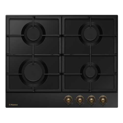 Встраиваемая варочная панель газовая Hansa BHGA630390 Black в Телемакс