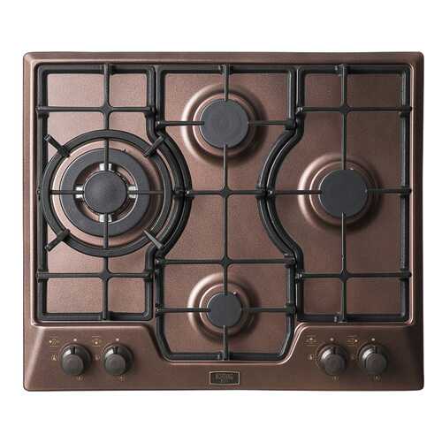 Встраиваемая варочная панель газовая Korting HG 6115 CTRC Brown в Телемакс