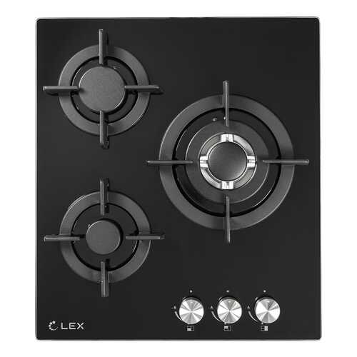 Встраиваемая варочная панель газовая LEX GVG 430 BL Black в Телемакс