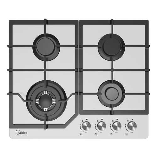 Встраиваемая варочная панель газовая Midea MG684TGW White в Телемакс