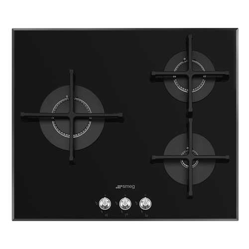 Встраиваемая варочная панель газовая Smeg PV163N2 Black в Телемакс