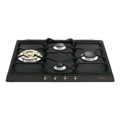 Встраиваемая варочная панель газовая Smeg SR764AO Black в Телемакс