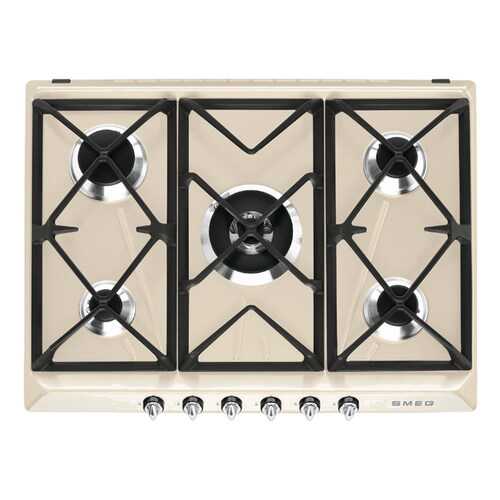 Встраиваемая варочная панель газовая Smeg SR975PGH Beige в Телемакс