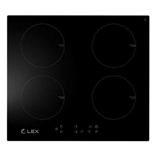 Встраиваемая варочная панель индукционная LEX EVI 640 BL Black в Телемакс