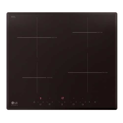 Встраиваемая варочная панель индукционная LG HU641PH Black в Телемакс