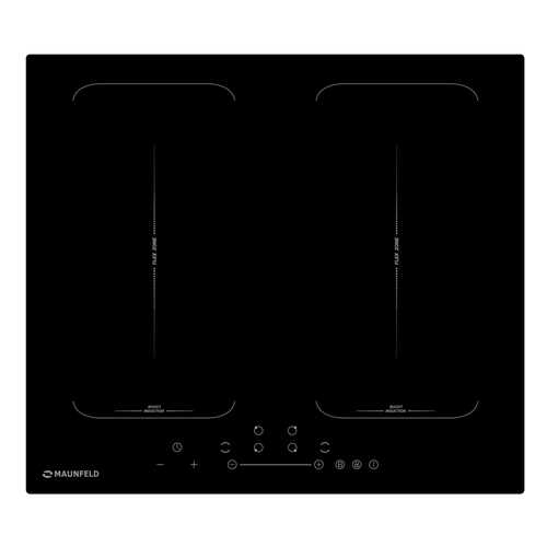 Встраиваемая варочная панель индукционная MAUNFELD EVI.594-FL2-BK Black в Телемакс