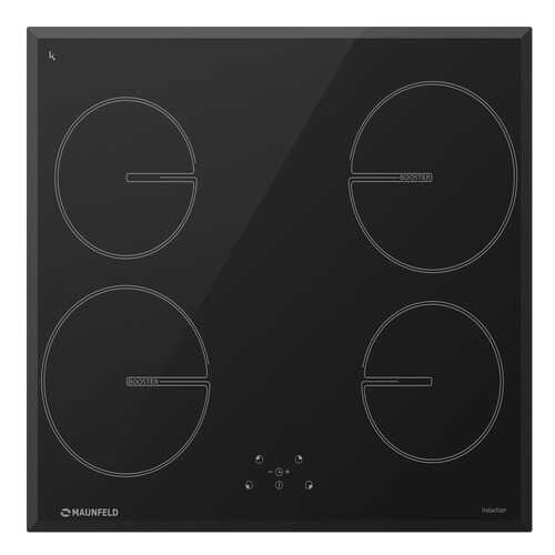 Встраиваемая варочная панель индукционная MAUNFELD MVI59.4HZ.2BT-BK Black в Телемакс