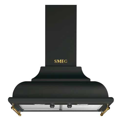 Вытяжка купольная Smeg KC16AOE Black/Gold в Телемакс