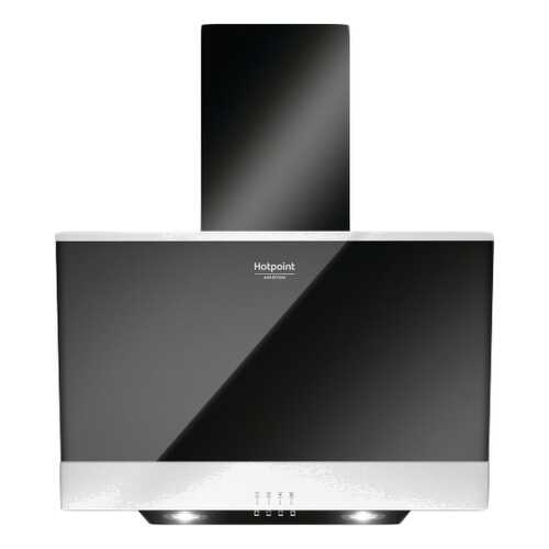 Вытяжка наклонная Hotpoint-Ariston HHVP 6.6F LM K Silver/Black в Телемакс
