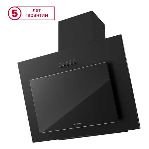 Вытяжка наклонная Krona Freya 600 PB Black в Телемакс